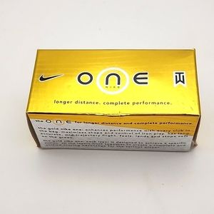 Nike Gold One Golf Balls 2 Pack